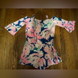 Girls Lilly Pulitzer sz 12-14 romper
